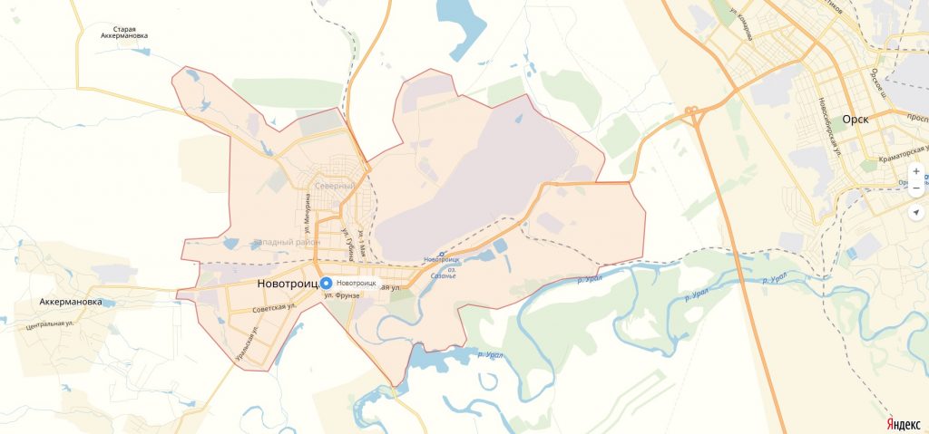 Характеристика города Новотроицк Оренбургская область