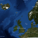 Исландия на карте мира-min