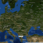 Albaniya na karte Evropy min
