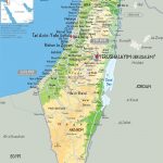 Карта Израиля на русском языке